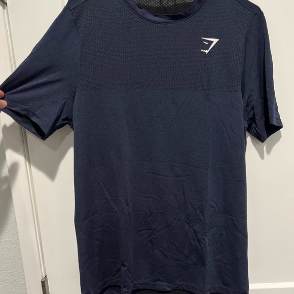 Navy Blue Gymshark Vital Shirt - Picture 4 of 4